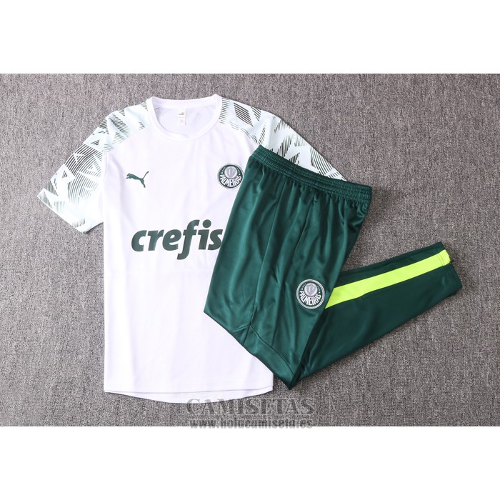 Chandal del Palmeiras Manga Corta 2020-2021 Blanco